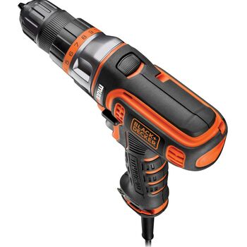 Багатофункційний ел. інструмент B&D. в кейсі. 300Вт. 0-700 об/хв, O патрона 1-10 мм (змінний патрон), MT350K-QS BLACK DECKER