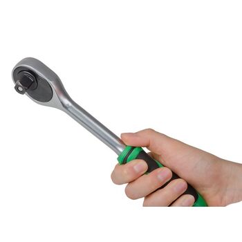 Рукоятка с храповым механизмом на 72 зуба 1/2", Cr-v., HT-2126 INTERTOOL
