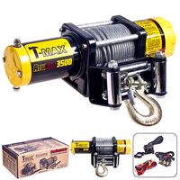 Лебедка ATWPRO-3500 12V/1.587 т 4.8mm* 15m