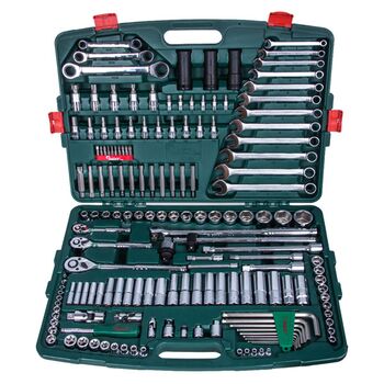 Набор инструмента 163 предмета 1/4", 3/8",1/2" (TK-163 HANS tools)