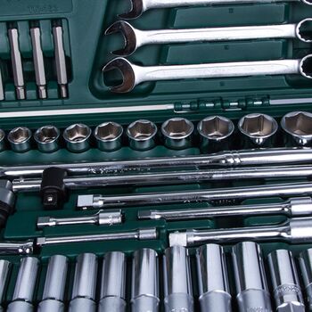 Набор инструмента 163 предмета 1/4", 3/8",1/2" (TK-163 HANS tools)