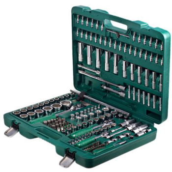 Набір інструменту 1/4", 3/8", 1/2" DR 177 од., HANS tools TK-177V