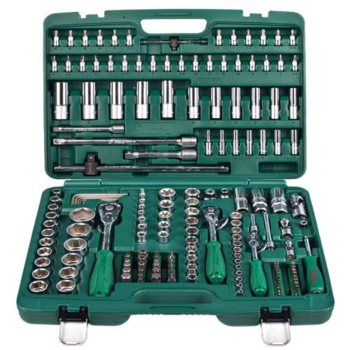 Набір інструменту 1/4", 3/8", 1/2" DR 177 од., HANS tools TK-177V