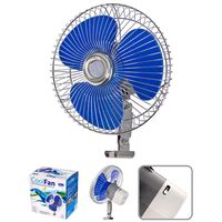 Вентилятор для Авто 8" метал 12V с углом поворота ВН.12.805 HF-305 CoolFan