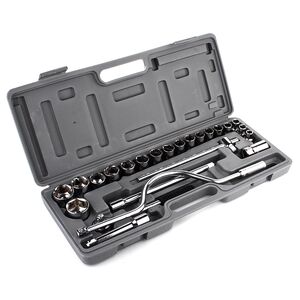 Набір головок і комплектуючих, 1/2", 25 од., HT-2225 INTERTOOL