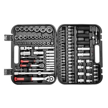Набор инструментов 111 ед. STORM и набор ключей 12 ед. INTERTOOL ET-8111-HT-1203