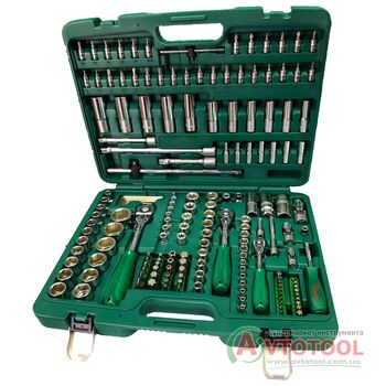 Набір інструменту 1/4", 3/8", 1/2" DR 177 од., HANS tools TK-177V