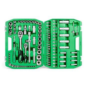 Набор инструментов 1/2" & 1/4" 108ед. INTERTOOL ET-6108SP