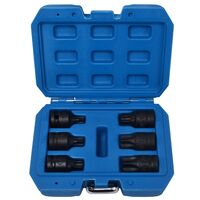 Набор ударных головок 1, 2" TORX T55-T100, QS50067 QUATROS