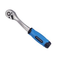 Трещотка 1/4" изогнутая 72 зуба, QS50112 QUATROS