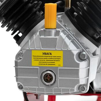 Компрессор 50 л, 3 кВт, 220 В, 10 атм, 420 л/мин, 2 цилиндра PT-0007 INTERTOOL