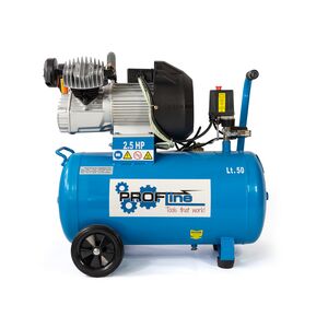 Компресор 50 л. 2,5 к.с. 1,8 КВт 280 л / хв 2 циліндра, LB50V 2,5HP PROFLINE