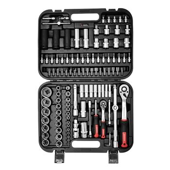 Набір інструментів 1/2 "& 1/4" 111 од., Cr-V STORM, ET-8111 INTERTOOL
