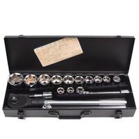 Набор головок 3/4". 17 предм. 12 гран. 19-50 мм., ALLOID НГ-6017М-12