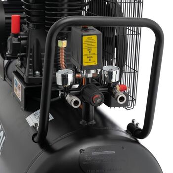 Компрессор 100 л, 1.8 кВт, 220 В, 10 атм, 250 л/мин PT-0012 INTERTOOL