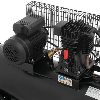 Компрессор 100 л, 1.8 кВт, 220 В, 10 атм, 250 л/мин PT-0012 INTERTOOL