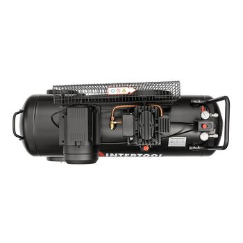 Компрессор 100 л, 1.8 кВт, 220 В, 10 атм, 250 л/мин PT-0012 INTERTOOL