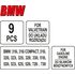 Набор фиксаторов BMW M52TU,M54,M56,M42,M44,M50,M52TU,M56,S50 YT-06022 YATO