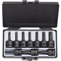 Набор головок 1/2"-бит торкс ударн.10пр. (41013 Force)