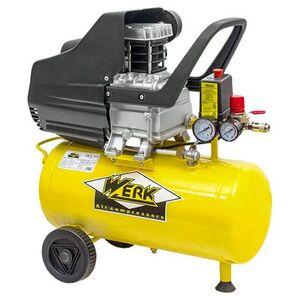 Компресор поршневий 24л, 1.9кВт, 220В, 8 атм, 200 л/хв. BM-2T24N WERK