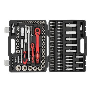 Профессиональный набор инструментов 1/2" & 1/4", 108ед., ET-6108 INTERTOOL