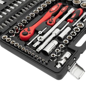 Профессиональный набор инструментов 1/2" & 1/4", 108ед., ET-6108 INTERTOOL