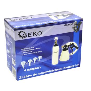 Набор для прокачки и замены тормозной жидкости, G02730 GEKO
