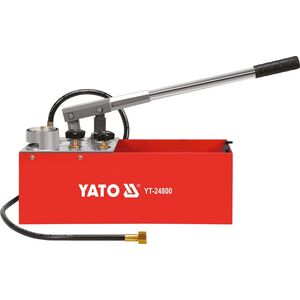 Компресор ручний для контролю щільності трубних систем тиск- 5 МПа, ємність- 12 л, YT-24800 YATO