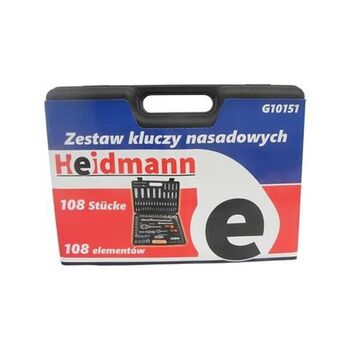 Набор инструментов Heidmann 108 пред. 1/4"-1/2" G10151 Geko