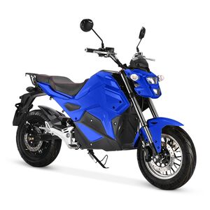 Електромотоцикл 2000W 72V20Ah Blue (804-M20/2000Bl) Citycoco