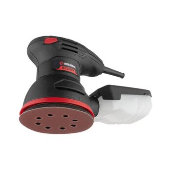 Шліфмашина эксцентрикова 125 мм , 300 Вт, 5000-12000 об/хв, WT-0541 INTERTOOL