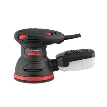 Шліфмашина эксцентрикова 125 мм , 300 Вт, 5000-12000 об/хв, WT-0541 INTERTOOL