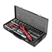 Профессиональный набор инструмента 1/2" & 1/4", 56ед (ET-6056 Intertool)