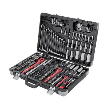 Профессиональный набор инструментов 1/4" & 3/8" & 1/2" 176 ед (ET-7176 Intertool)