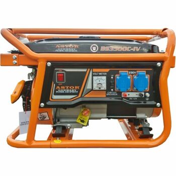 Бензиновий генератор 2.8-3.5 кВт однофазний (мідь) BS3500A-IV ASTOR
