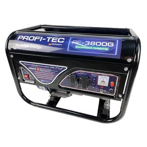 Генератор бензиновий однофазний з AVR 220V 3,8 кВт AVWPE-3800G PROFI-TEC