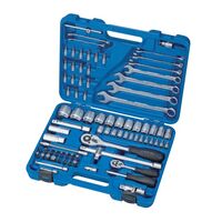 Набор инструмента 1/4" и 1/2" 6-гр. 82 пр., 6821 INFO INFO tools