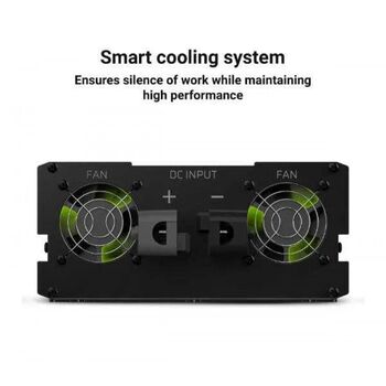 Інвертор 12V у 220V 500W/1000W модифікована синусоїда Green Cell INV16M