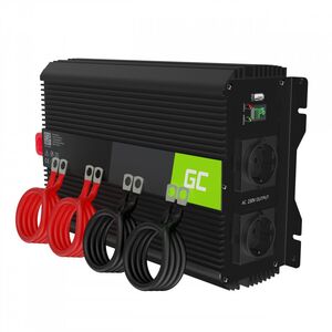 Перетворювач напруги 12V на 220V 2000W/4000W Green Cell INVGC10