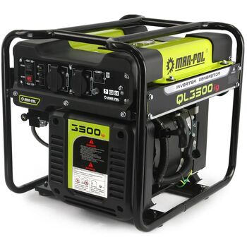 Инверторный бензиновый генератор 3.5 кВт, 230V, MAR-POL M82482