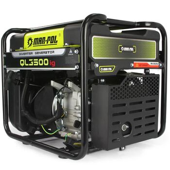Инверторный бензиновый генератор 3.5 кВт, 230V, MAR-POL M82482