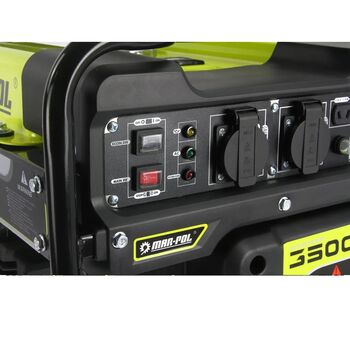 Инверторный бензиновый генератор 3.5 кВт, 230V, MAR-POL M82482