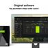 Источник бесперебойного питания UPS 1500VA 900W с ЖК-дисплеем 4x розетки Green Cell UPS04