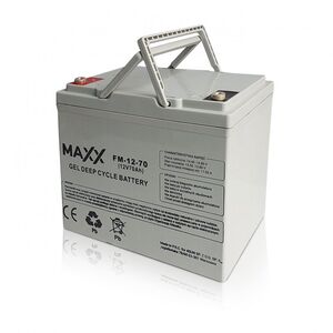 Акумулятор GEL для ДБЖ та інвертерів 12V 70Ah FM-12-70 MAXX