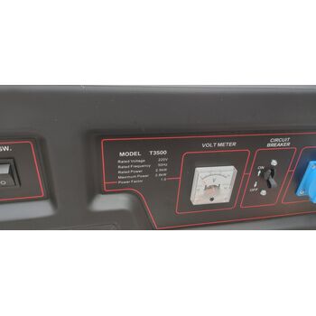 Генератор бензиновый 2.8 кВт с AVR, 7 HP, 230V, MAST GROUP T3500