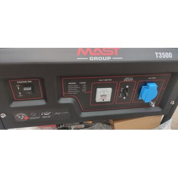 Генератор бензиновый 2.8 кВт с AVR, 7 HP, 230V, MAST GROUP T3500