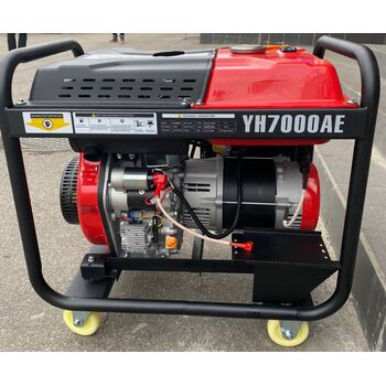 Дизельний генератор 5.0 кВт з AVR, 230V, MAST GROUP YH7000AE