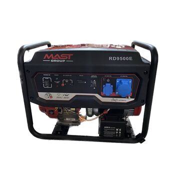 Бензиновый генератор 7.5 кВт однофазный AVR RD9500E MAST GROUP