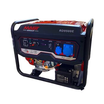 Бензиновый генератор 7.5 кВт однофазный AVR RD9500E MAST GROUP