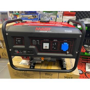 Генератор бензиновый 2.8 кВт с AVR, 7 HP, 230V, MAST GROUP T3500